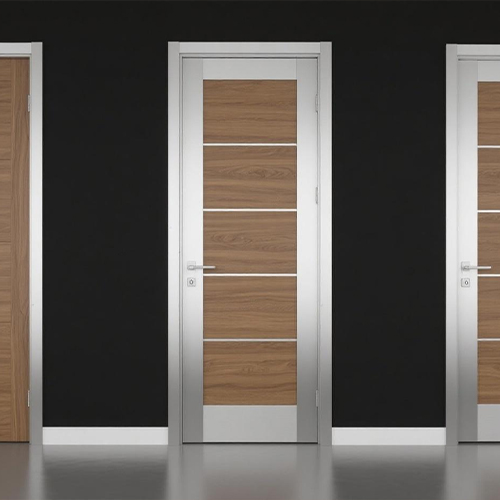 Aluminum Wood Doors