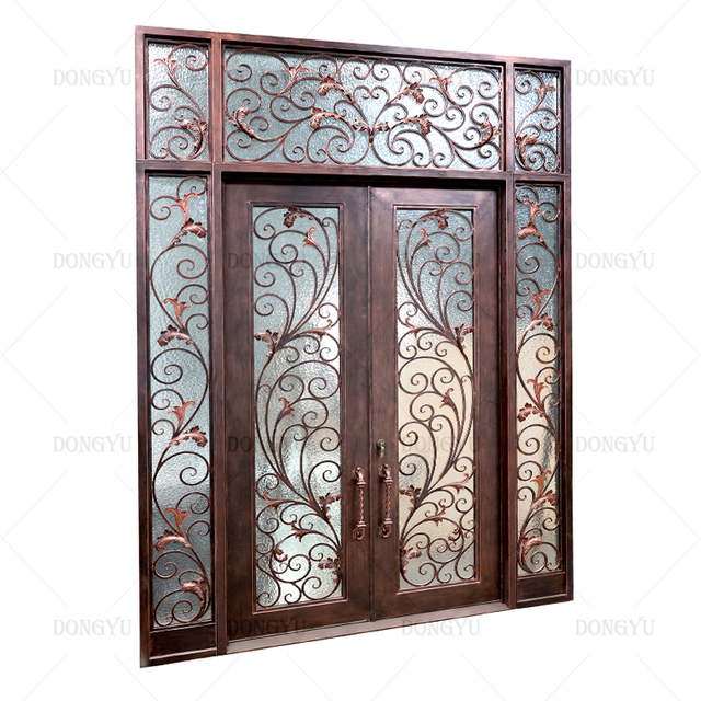 Wrought iron doors 4
