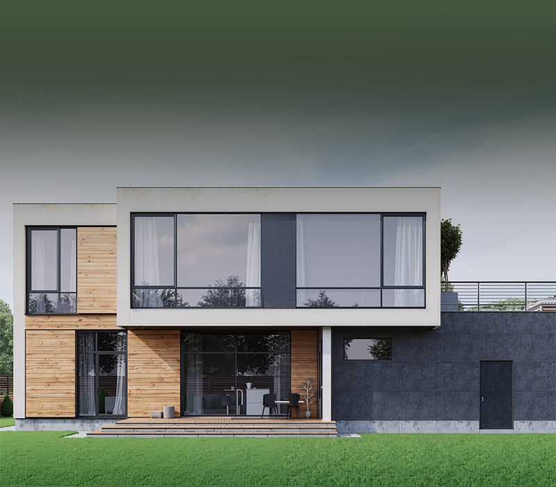 Aluminum doors & windows