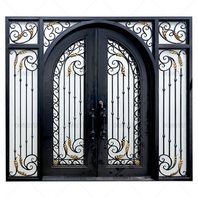 Wrought iron doors 2