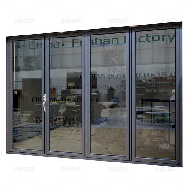 Aluminum Glass Folding Doors 2