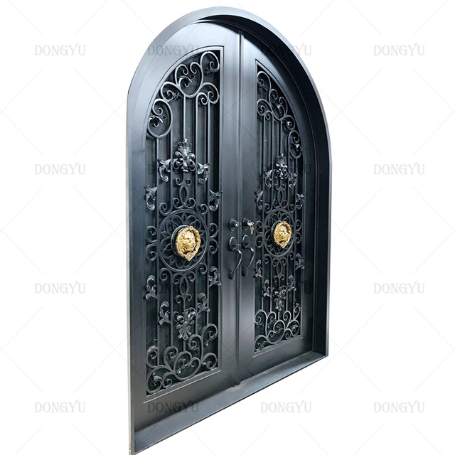 Wrought iron doors 5